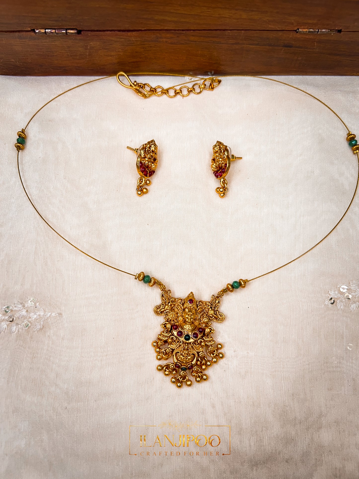 Invisible Lakshmi Necklace