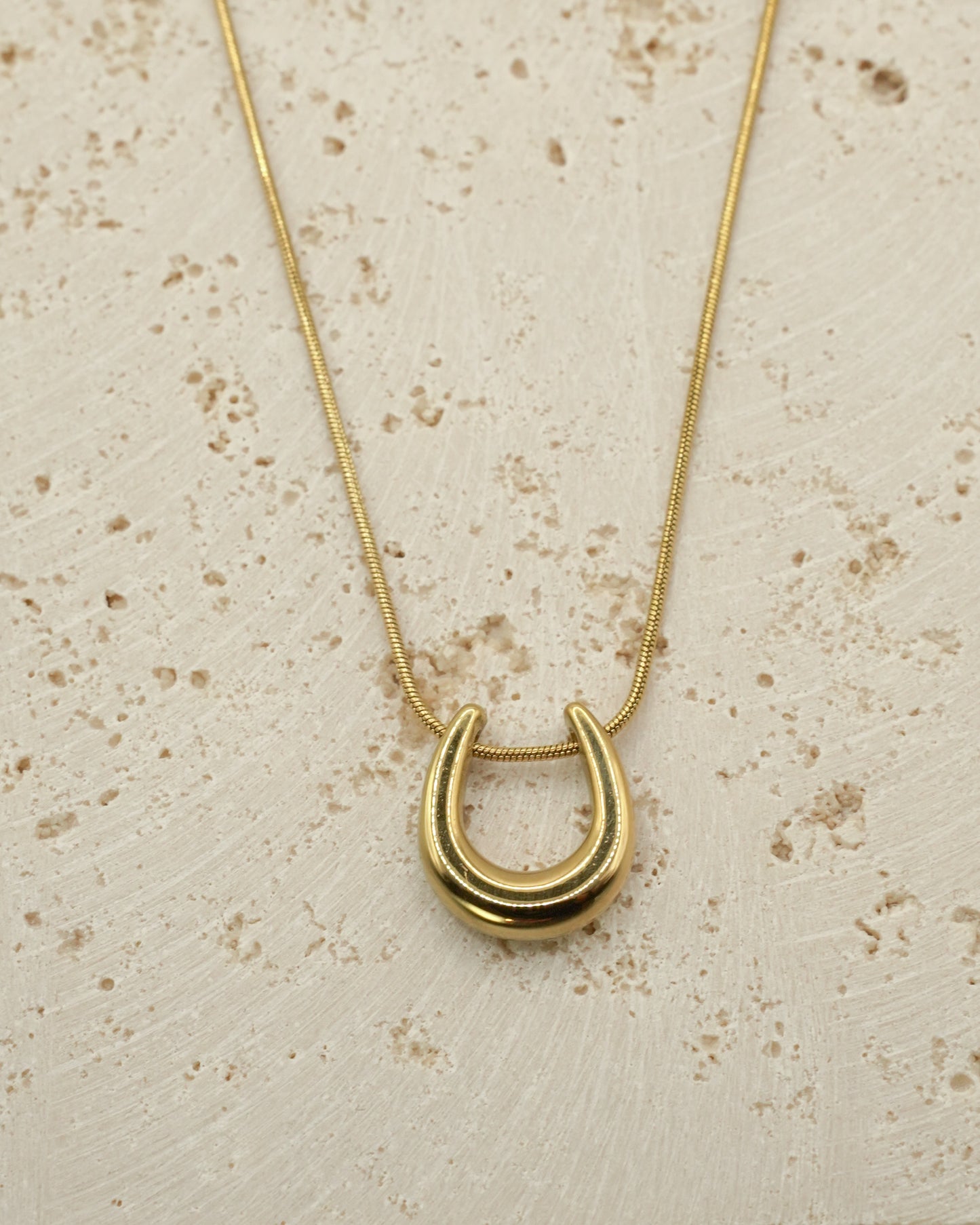Golden Date Glow Necklace