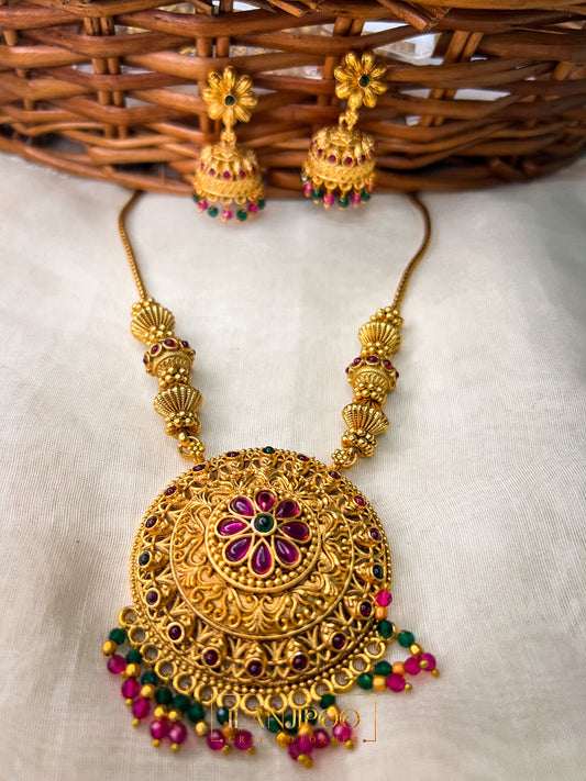 Manjari Necklace & Earring Set
