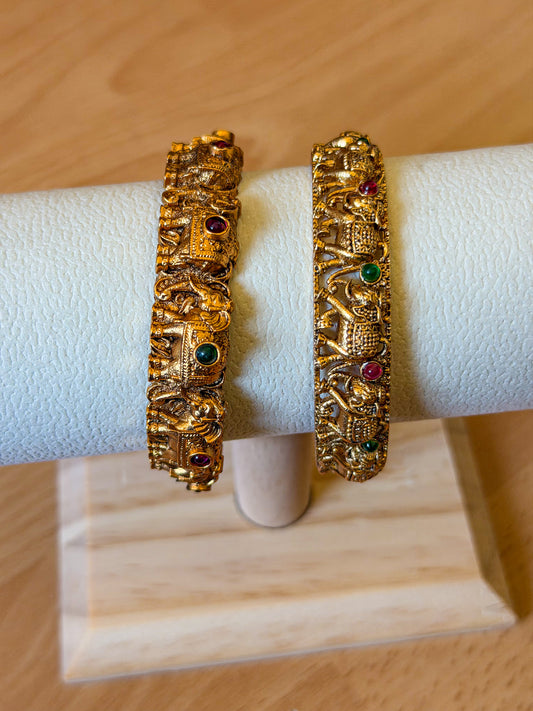 Elephant Design Bangles
