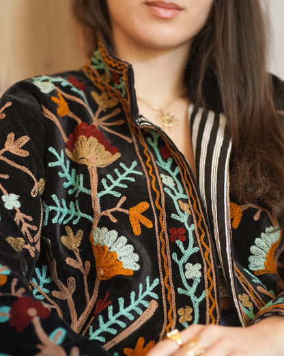 Midnight Glow Suzani Jacket